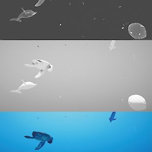 Design breakdown of Atlantis virtual reality educational application