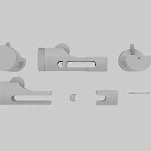 Rendering of the Show Focus hardware design